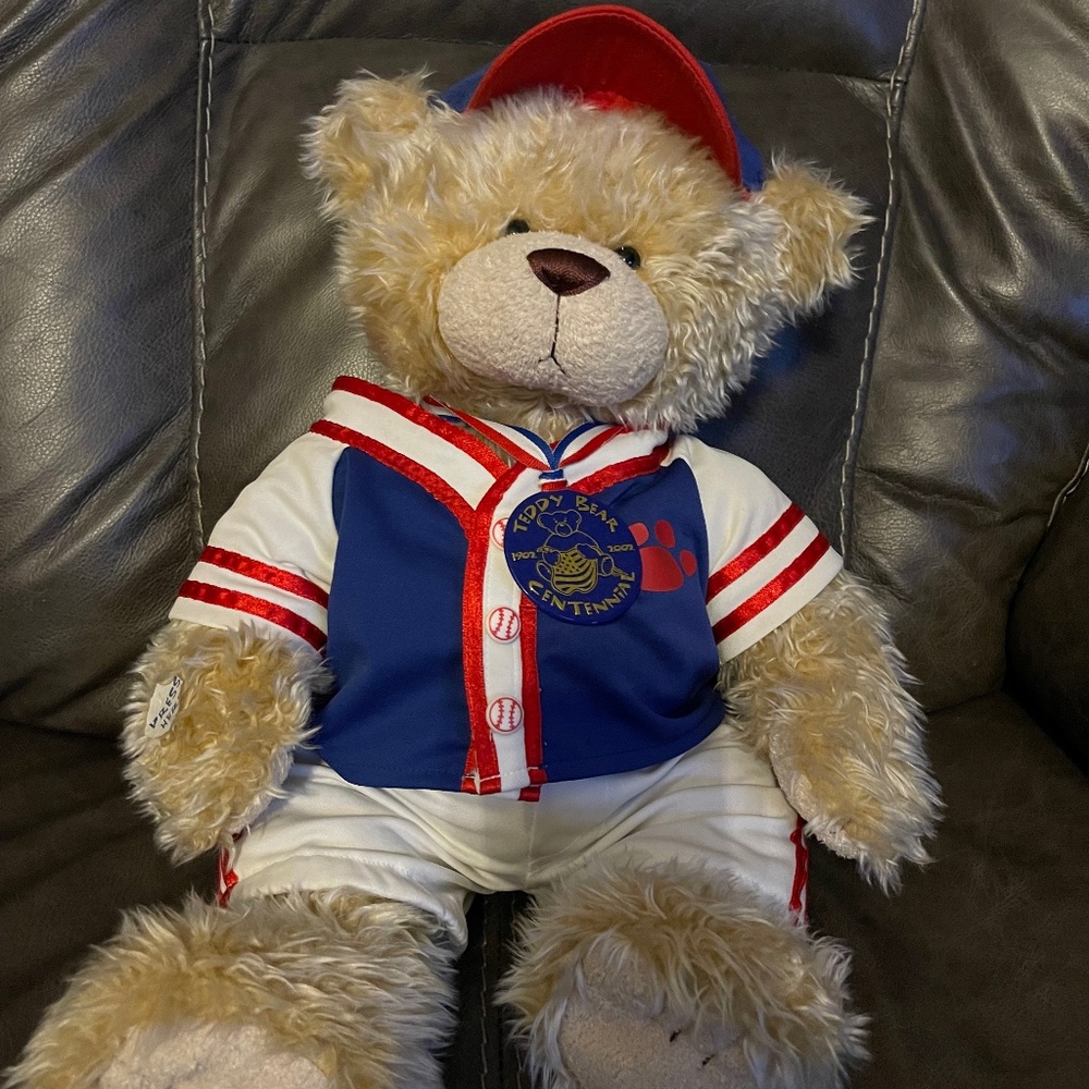 Build a Bear Centennial Baseball Outfit 2002 Rare Vintage